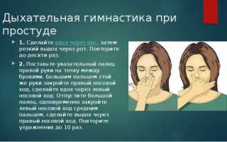 Пранаяма как метод йоготерапии при заложенности носа