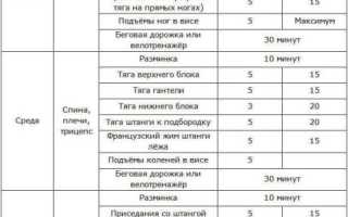 Комплекс упражнений для девушек: подтянутое тело за 6 недель